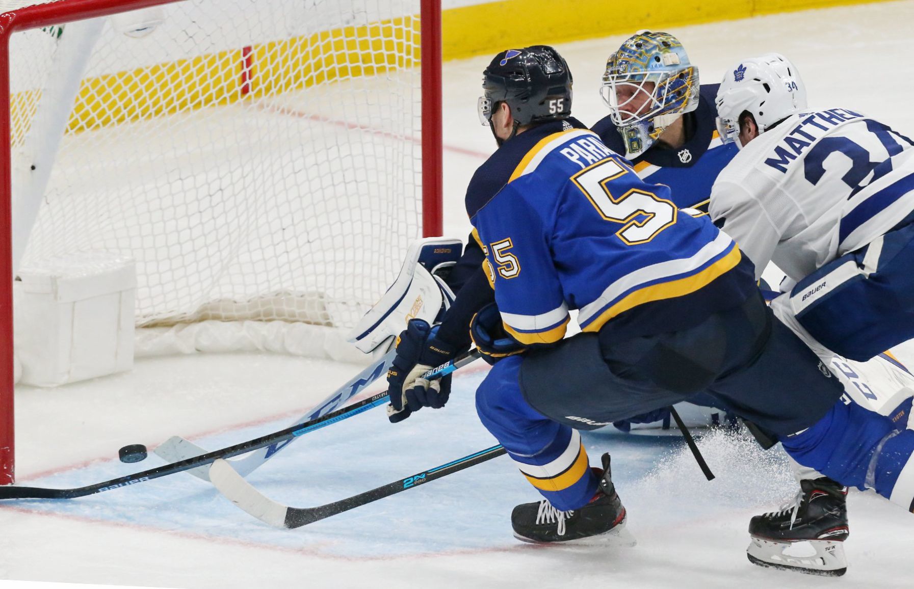 Blues host the Maple Leafs at the Enterprise Center